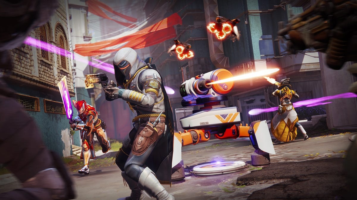 Destiny 2 muda o curso para o lançamento de armas leves