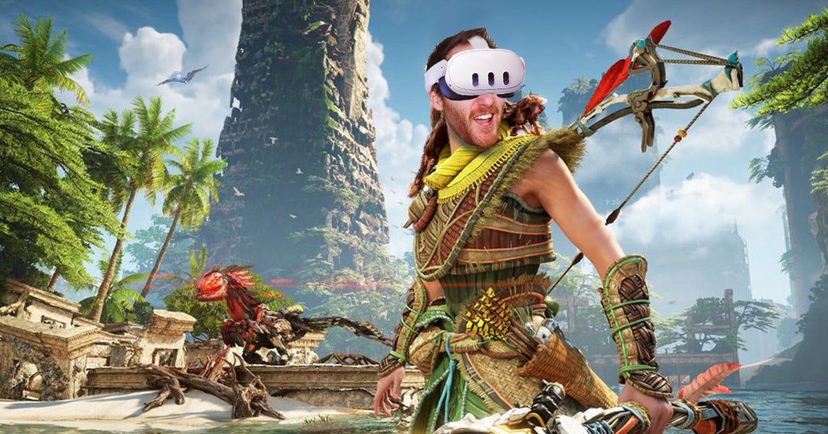 A atualização mais recente para o mod REAL VR adiciona Horizon Forbidden West Complete Edition à sua lista