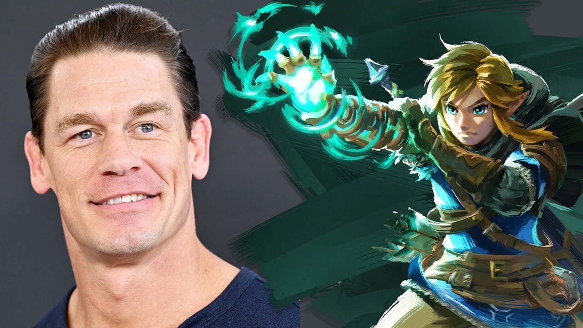 John Cena deveria estar no filme Zelda, na verdade