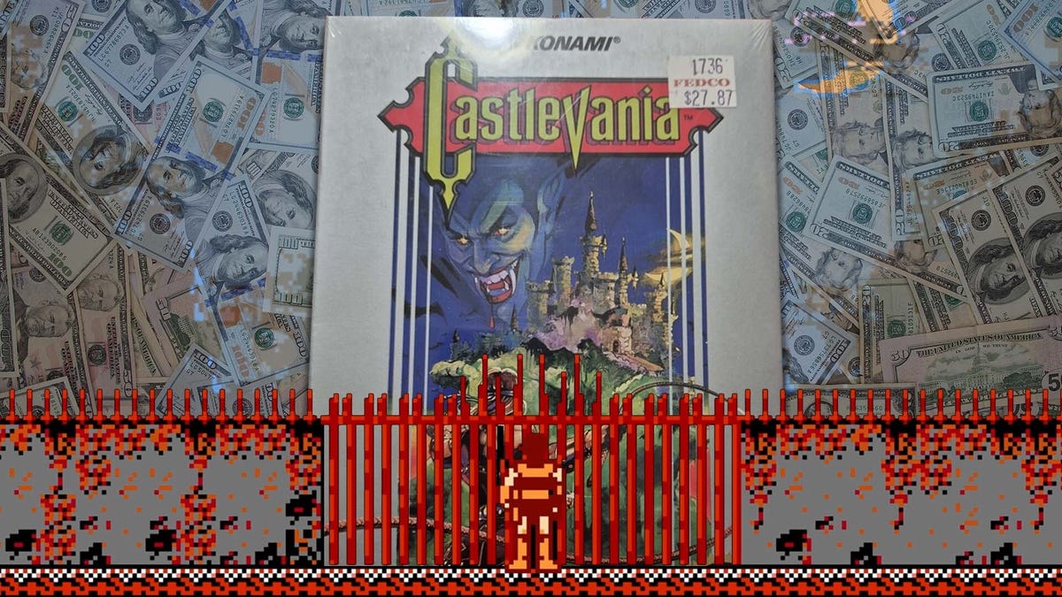 OG Castlevania alcança preço de US$ 90 mil, mas pode valer mais