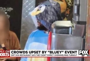 Evento Bluey no Vegas Bar dá terrivelmente errado e faz crianças chorarem