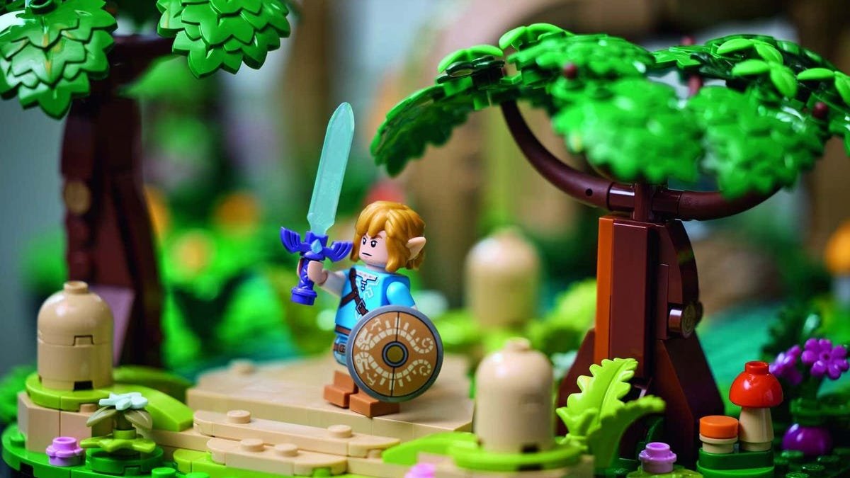 Nintendo revela oficialmente conjunto de Lego Zelda Great Deku Tree