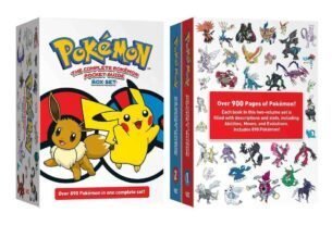 O conjunto completo de caixas de guia de bolso do Pokémon contém 1.100 páginas de Poke-Facts por apenas US $ 29