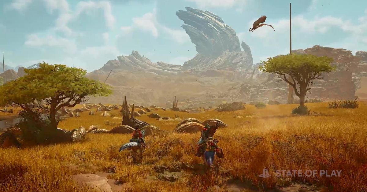 PlayStation State of Play mostra o mundo aberto de Monster Hunter Wilds