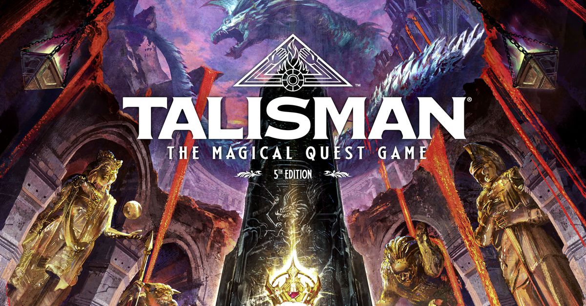 Talisman, um dos grandes jogos de tabuleiro de dungeon crawl, ganha nova edição