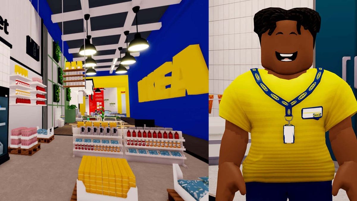 A Ikea está contratando pessoas para trabalhar em sua loja Roblox