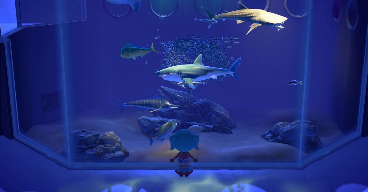 Animal Crossing: New Horizons Aquarium Experience está em turnê