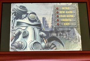 Aqui está o Fallout original em um Nintendo 3DS