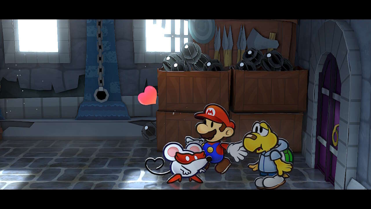 Como desbloquear Paper Mario: o personagem secreto da porta dos mil anos