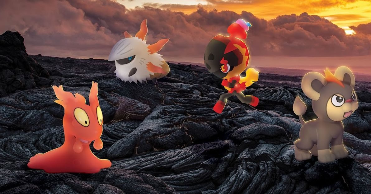 Evento Pokémon Go 'Scorching Sands', guia de pesquisa cronometrada