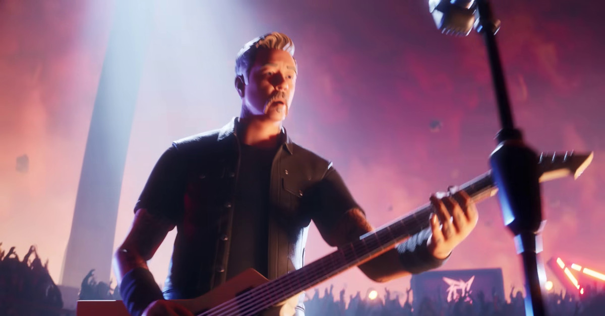 Metallica em Fortnite é muito mais legal do que precisa ser