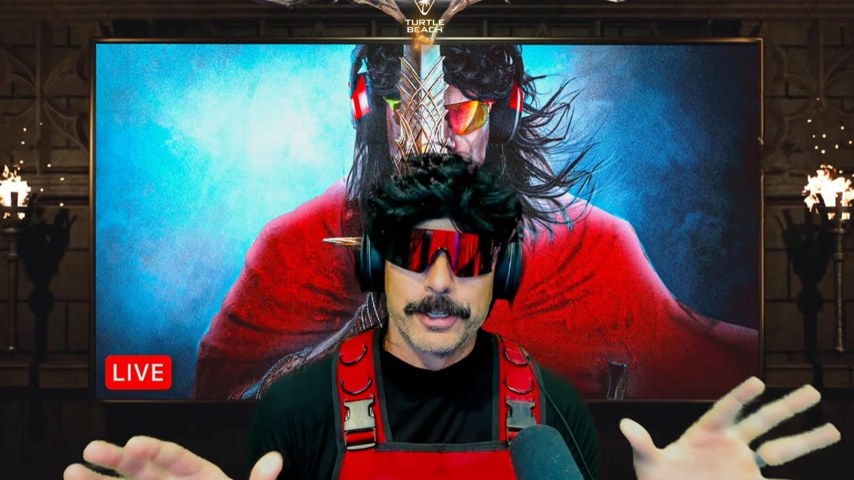 YouTube corta monetização do DrDisrespect em meio a alegações de 'sexting'