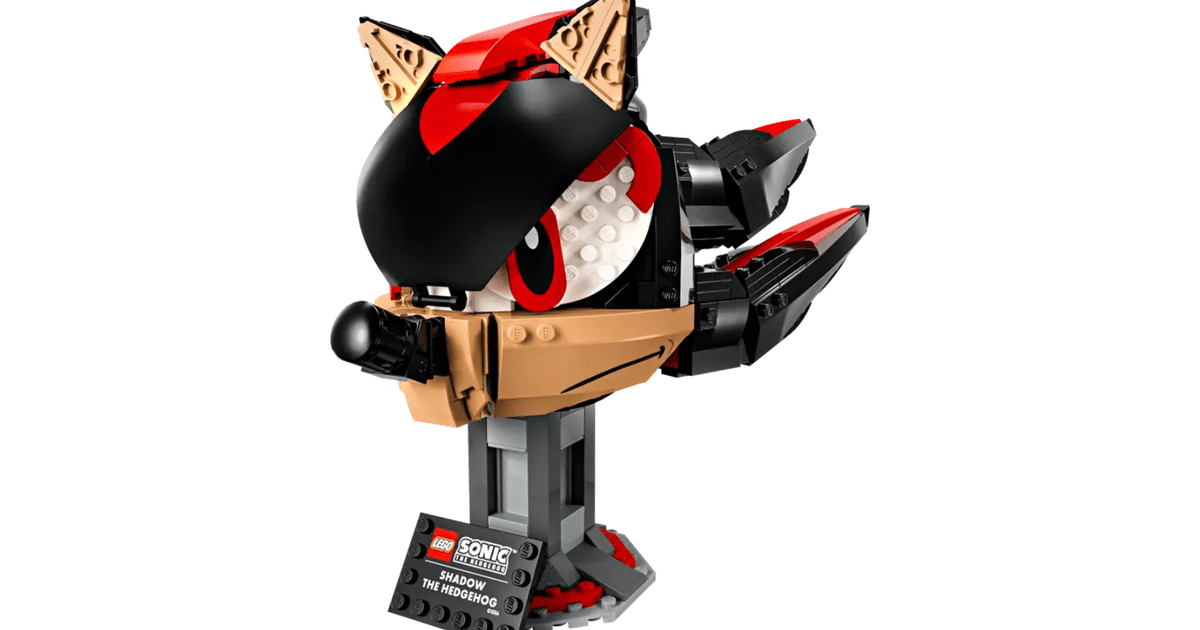 Aproveite 8 polegadas de Lego Shadow the Hedgehog em outubro