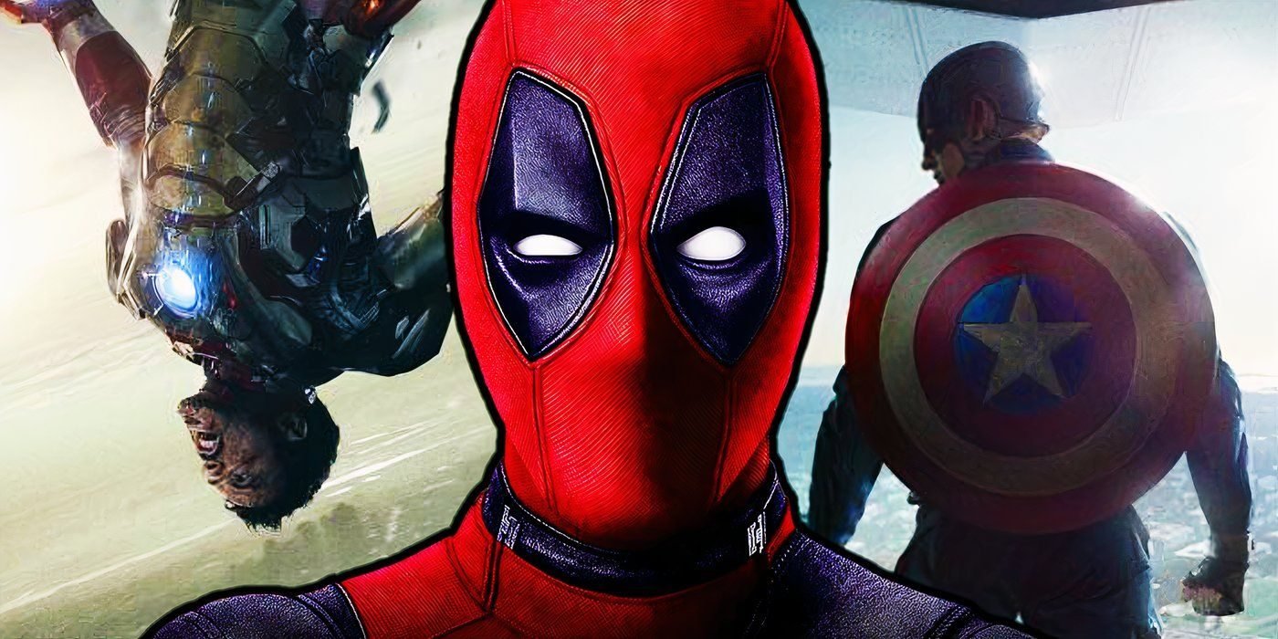 Deadpool é adicionado a 3 momentos icônicos do MCU em arte inteligente da Marvel imaginando sua jornada de Deadpool e Wolverine