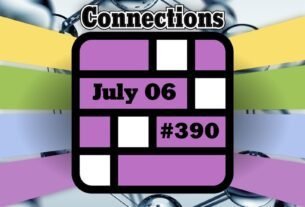 Dicas e respostas de conexões de hoje para 6 de julho de 2024 (quebra-cabeça nº 390)