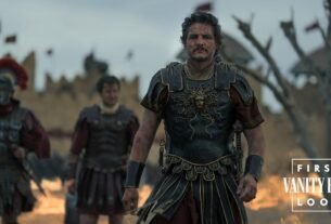 Fotos de Gladiador 2 mostram Paul Mescal e Pedro Pascal brigando