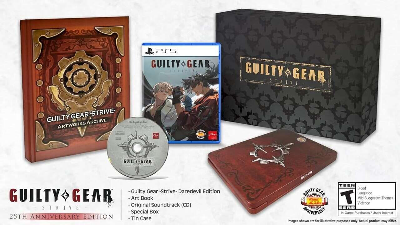 Guilty Gear Strive 25th Anniversary Collector's Edition tem desconto na Amazon