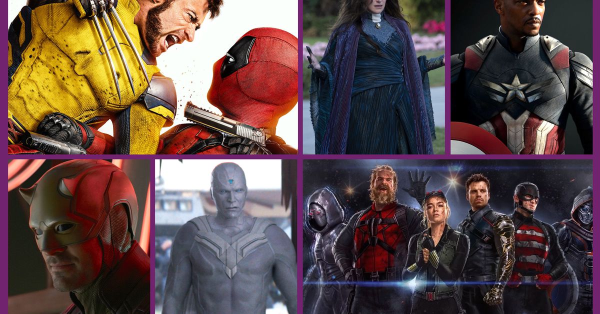 Novos lançamentos de filmes e TV da Marvel: o que está por vir em 2024 e depois