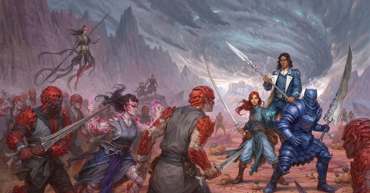 O RPG de mesa Stormlight Archives de Brandon Sanderson quebrará o cânone