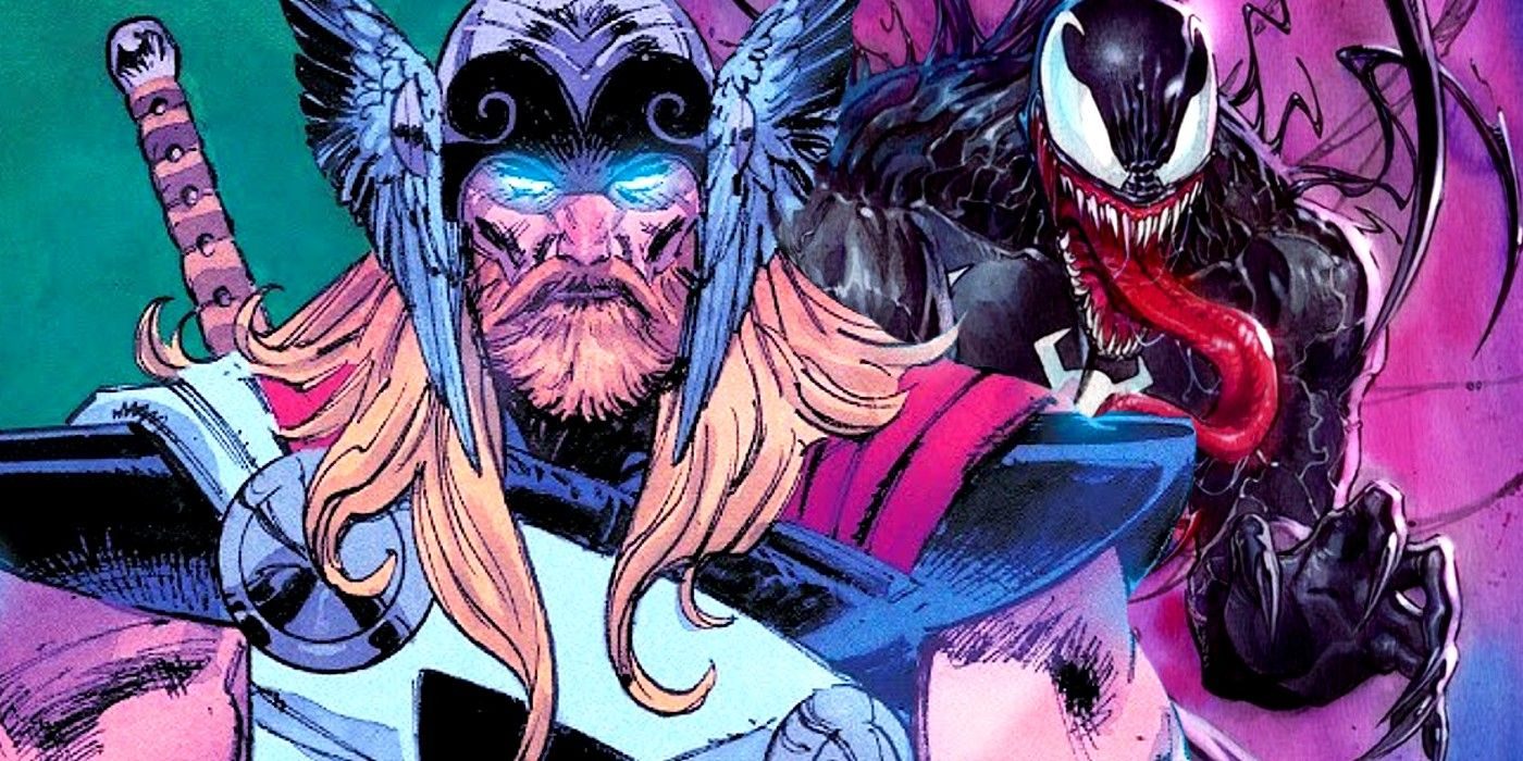 O novo design Viking do Venom faz Thor parecer um poser