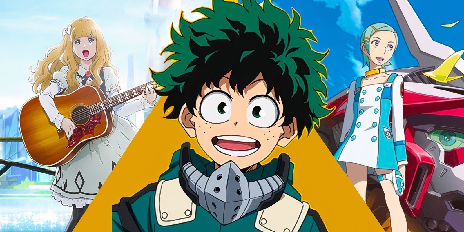 Por que seus animes (incluindo My Hero Academia) parecem tão diferentes uns dos outros