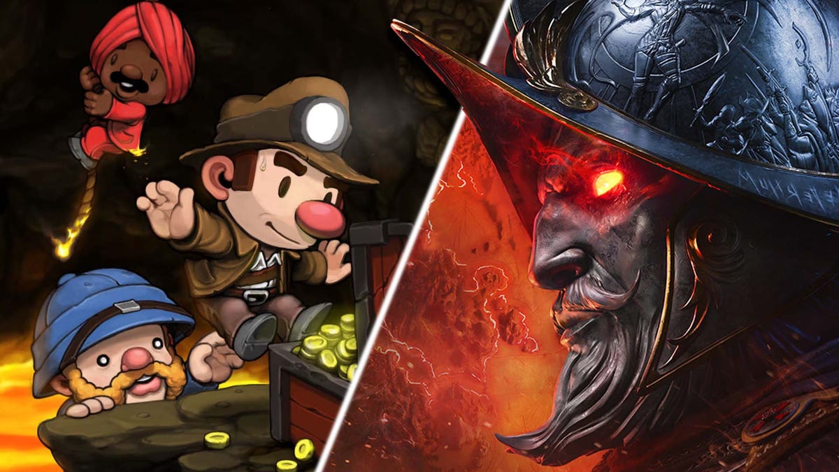 Amazon encomenda série com jogos de Spelunky e PlayStation