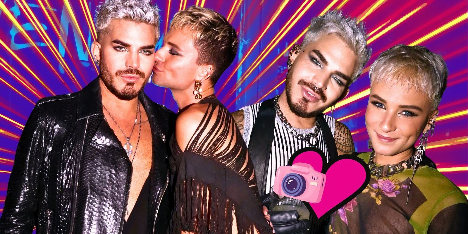 As melhores fotos de casais de Adam Lambert com Oliver Gliese (talvez Adam tenha encontrado seu verdadeiro amor)