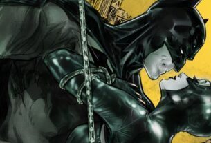 Batman usa o chicote da Mulher-Gato contra ela em uma nova arte picante