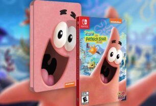 Bob Esponja Calça Quadrada: O Jogo de Vídeo Patrick Star Ganhando uma Edição Steelbook