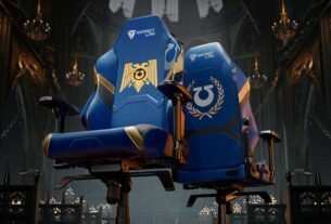 Cadeira gamer Warhammer da Secretlab será lançada junto com Space Marine 2 no mês que vem