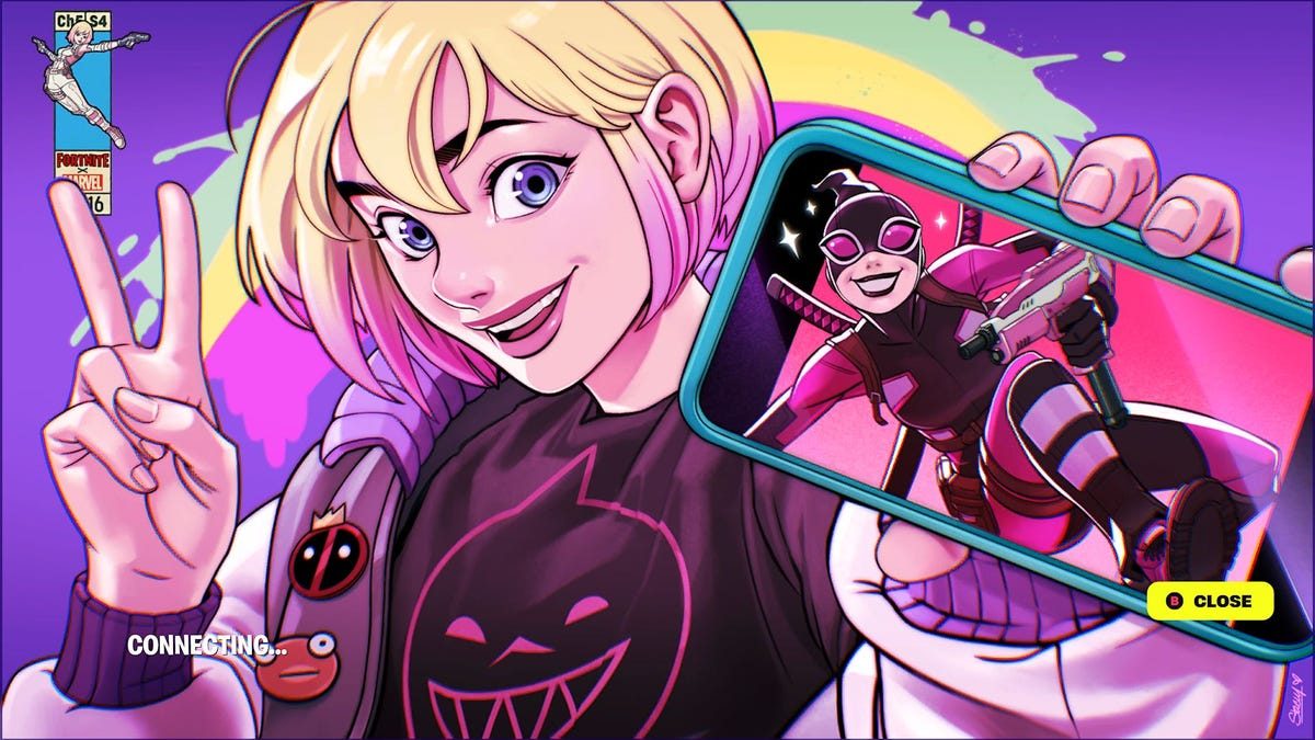 Como encontrar a missão secreta de Gwenpool da Temporada 4 do Fortnite