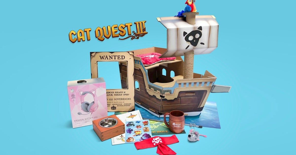 Ganhe um navio pirata Cat Quest 3 para seu gato