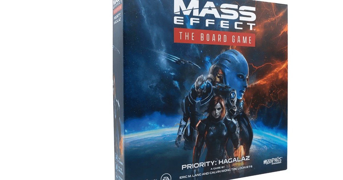 Jogo de tabuleiro Mass Effect disponível para pré-encomenda, com pacote de miniaturas de £ 240