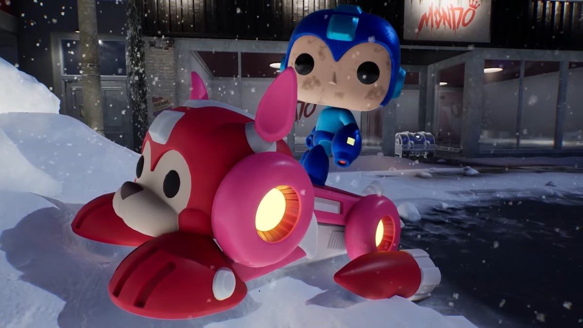 Mega Man retorna, mas como um Funko Pop digital