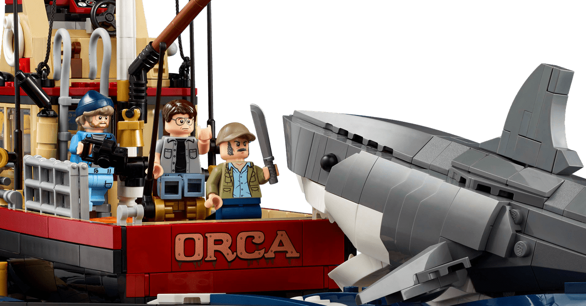 O conjunto Lego Jaws já está disponível para pré-encomenda
