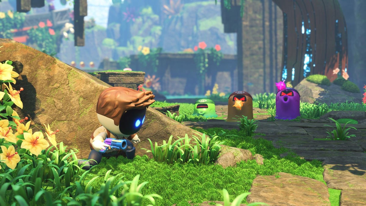 Astro Bot tem um nível incrível de Uncharted, com um monte de ovos secretos