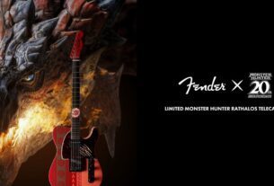 Capcom se une à Fender para esta Telecaster inspirada em Monster Hunter