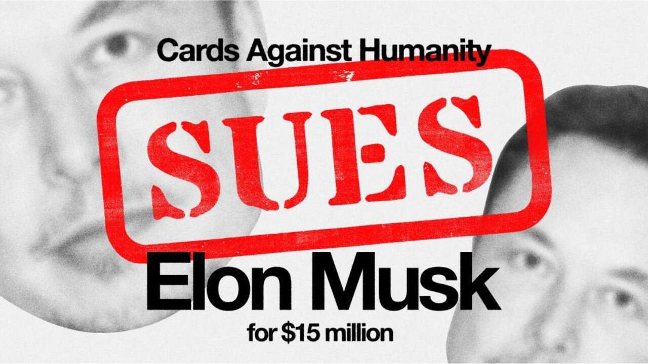 Cards Against Humanity está processando Elon Musk por US$ 15 milhões