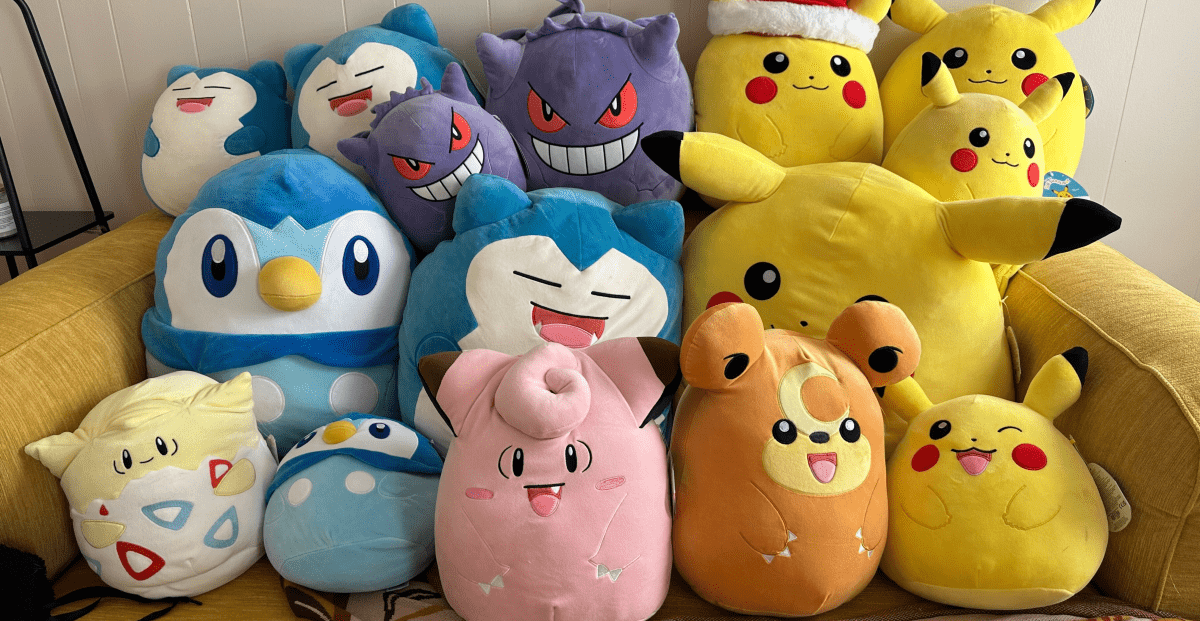 Dois Pokémon Squishmallows estão à venda pelo menor preço de todos os tempos