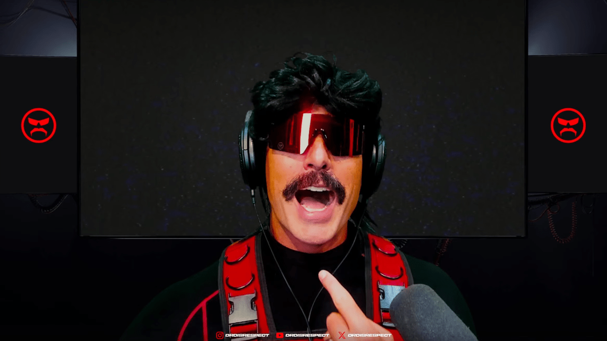 Dr Disrespect se defende na primeira transmissão ao vivo desde Fallout