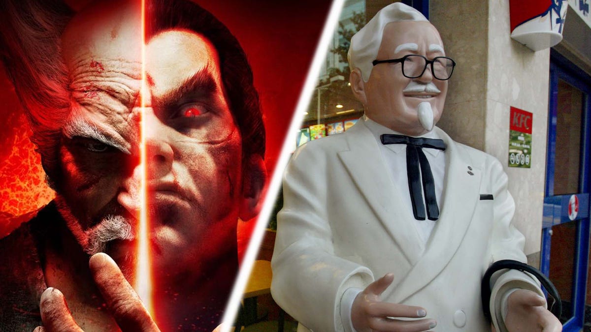 KFC não permitirá que o Coronel Sanders apareça em Tekken