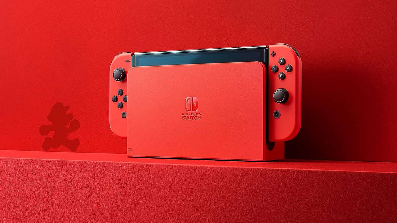 Nintendo Switch OLED com tema Super Mario cai para o melhor preço até agora na Amazon