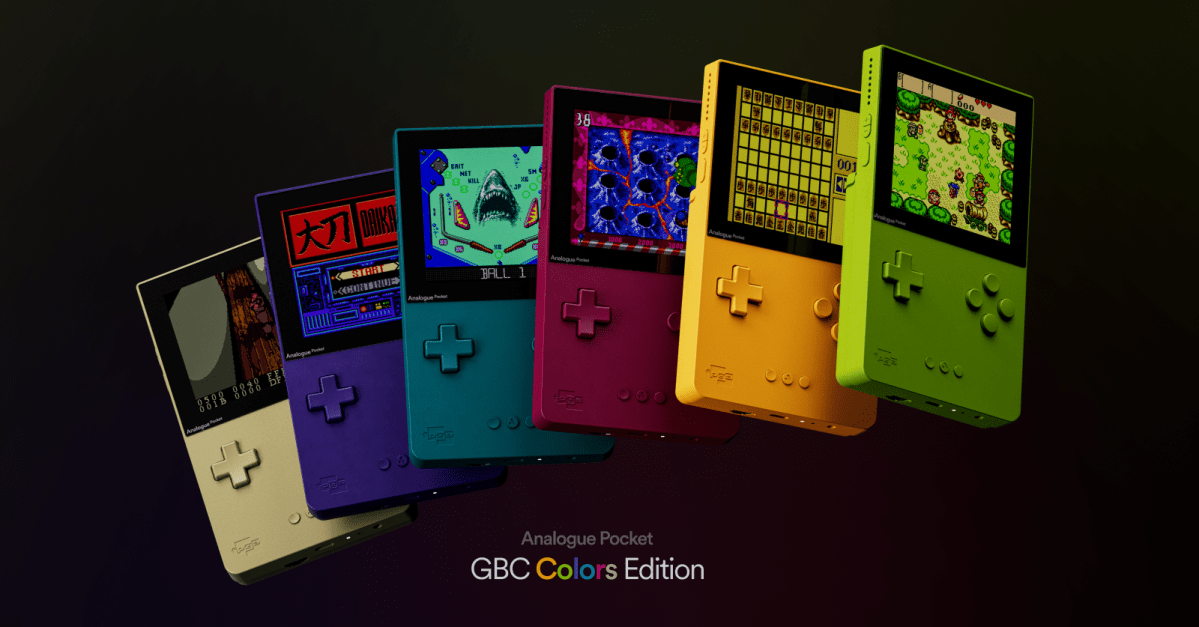 O Analogue Pocket chega com tons de Game Boy Color em 12 de setembro