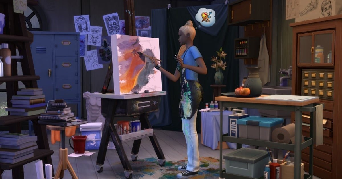 O DLC Artist Studio e Storybook Nursery do The Sims 4 será lançado na próxima semana