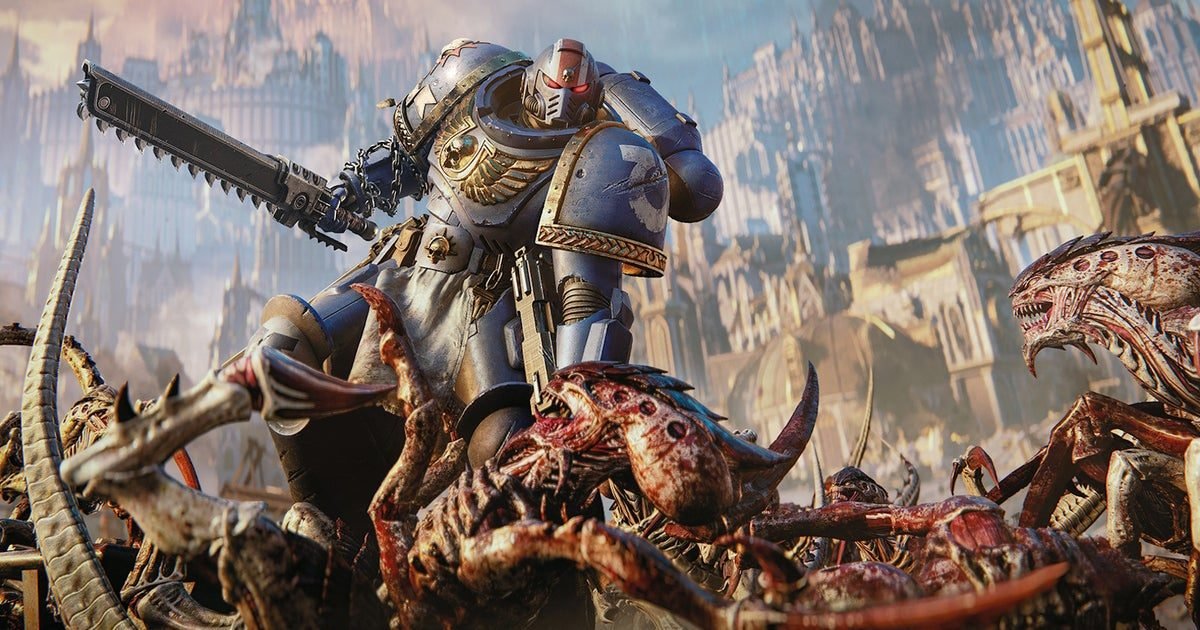 O cliente Epic Games do Space Marine 2 no Steam é para crossplay, confirma a editora