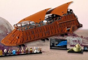 O mais novo conjunto Lego Star Wars é um Jabba's Barge de US$ 500