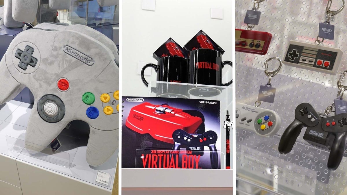 O novo museu da Nintendo tem alguns produtos incríveis