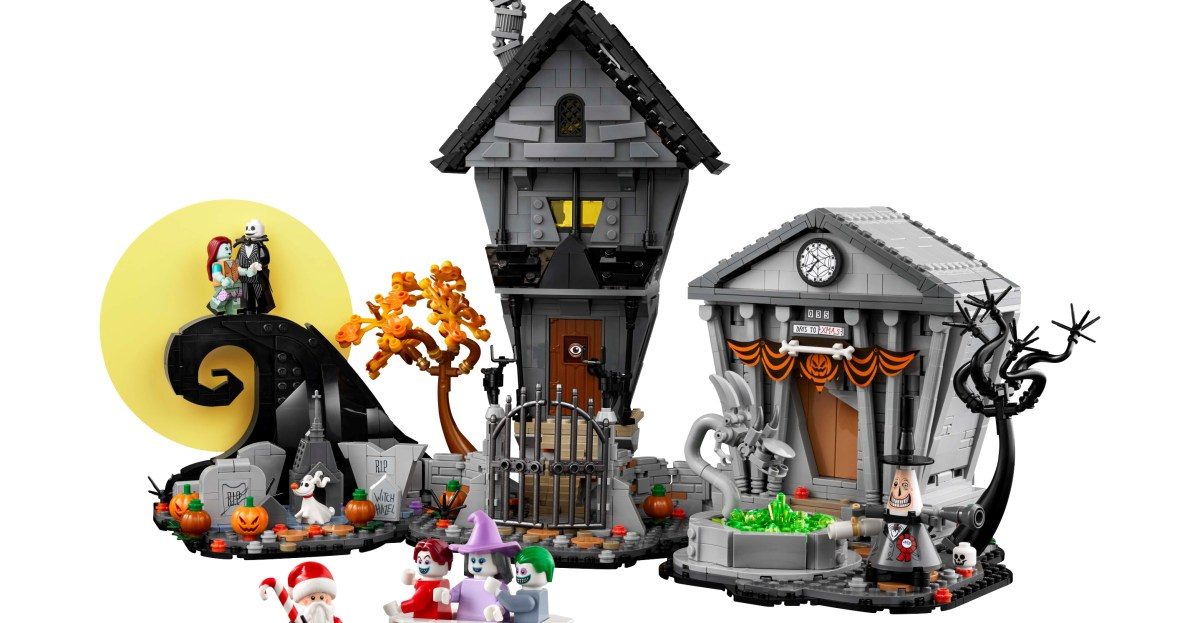 O que é isso?! O conjunto Lego Nightmare Before Christmas já está disponível