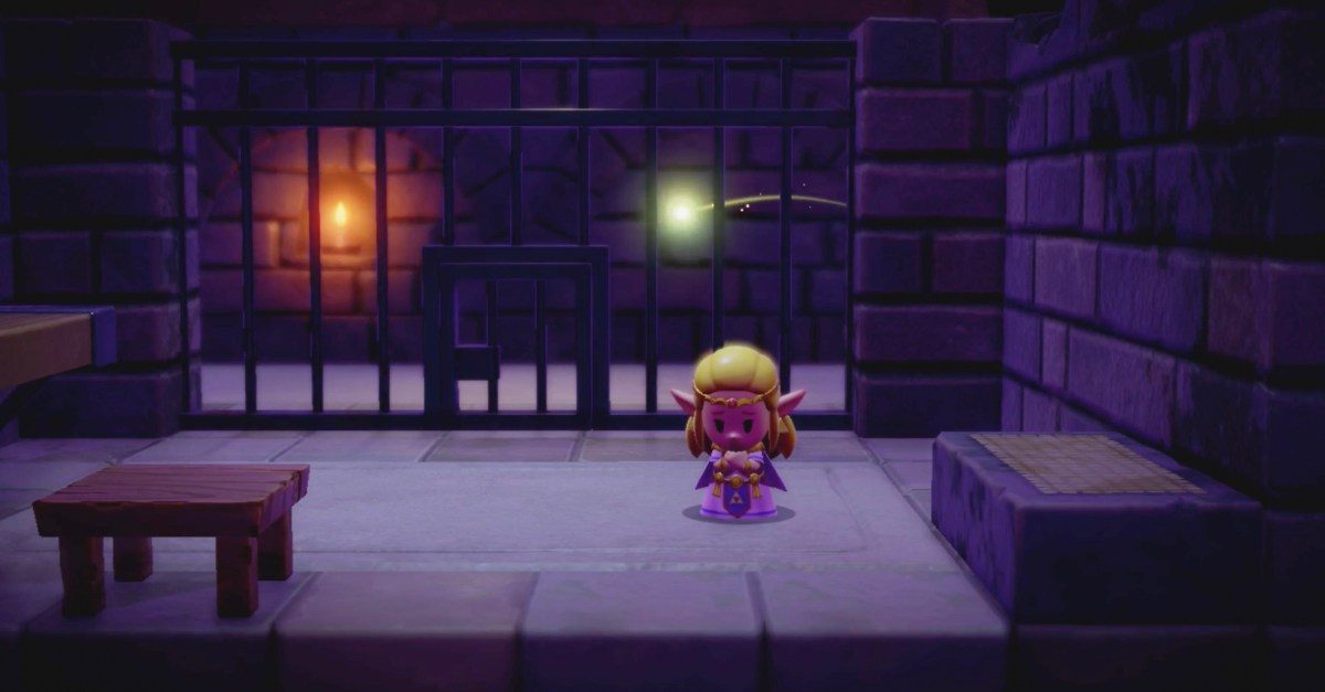 Passo a passo da prisão subterrânea do Castelo de Hyrule em Zelda Echoes of Wisdom