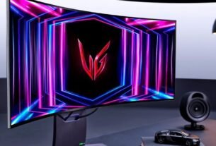 Por US$ 699, o monitor gamer OLED curvo de 34 polegadas da LG é uma pechincha